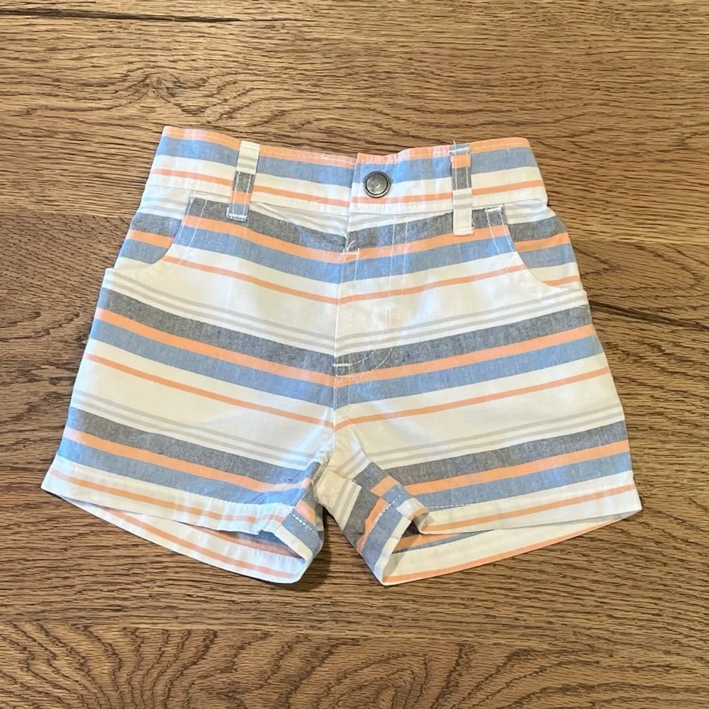 Baby Boy Striped Shorts